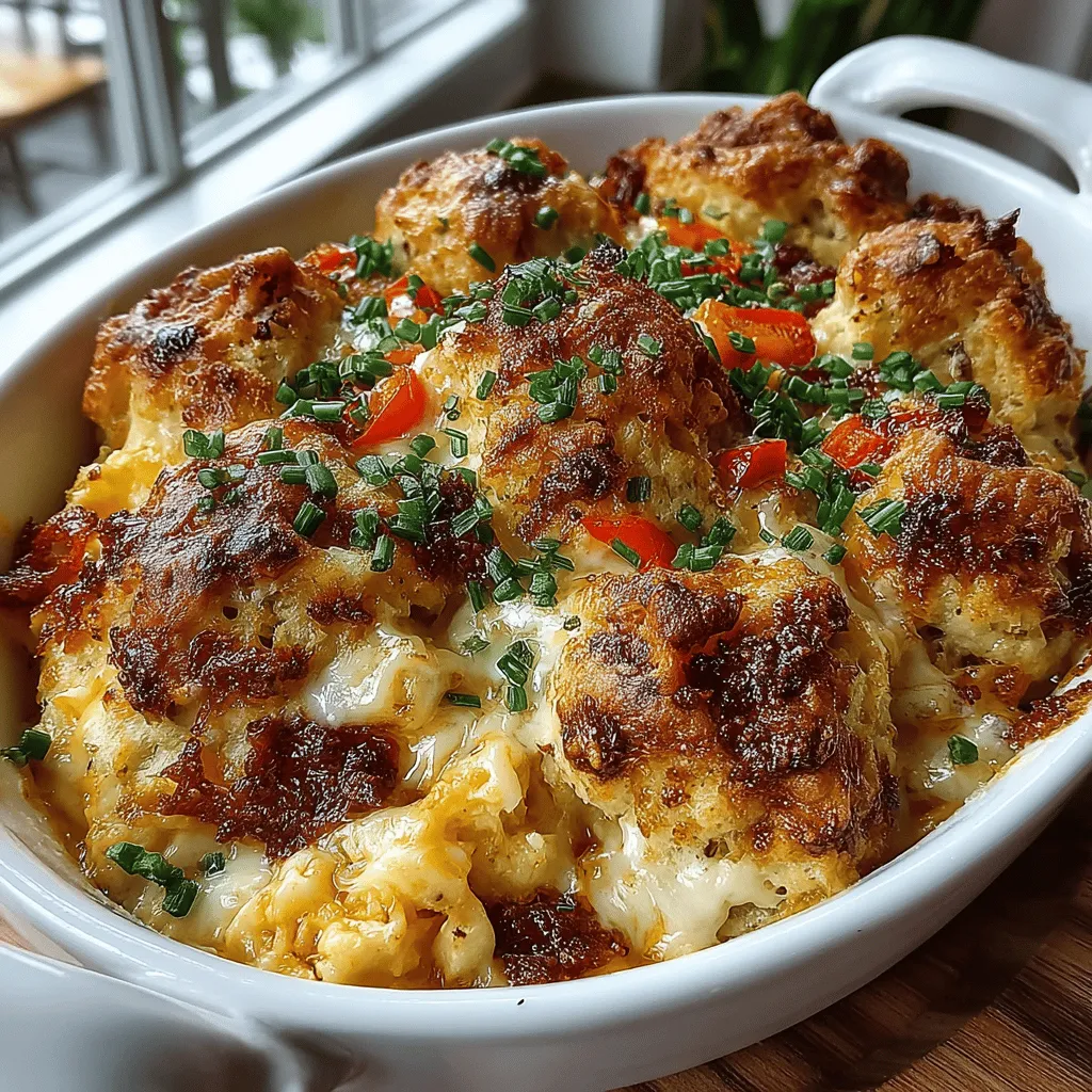 In the realm of breakfast and brunch dishes, few recipes can rival the comforting allure of a Fluffy Scrambled Egg and Cheddar Biscuit Bake. This dish not only captures the essence of a hearty morning meal but also brings together the delightful textures of fluffy scrambled eggs and flaky biscuit dough, making it an irresistible choice for family gatherings, brunch with friends, or a cozy weekend breakfast. The combination of these ingredients creates a symphony of flavors and textures that is sure to please everyone at the table.