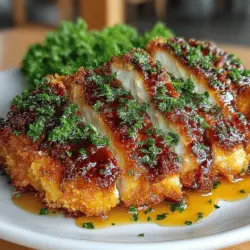 Achieving that perfect, crispy coating on your Golden Crunch Panko Chicken is all about mastering the dredging, dipping, and pressing techniques. Here are essential tips to ensure even coating for that mouth-watering crunch: