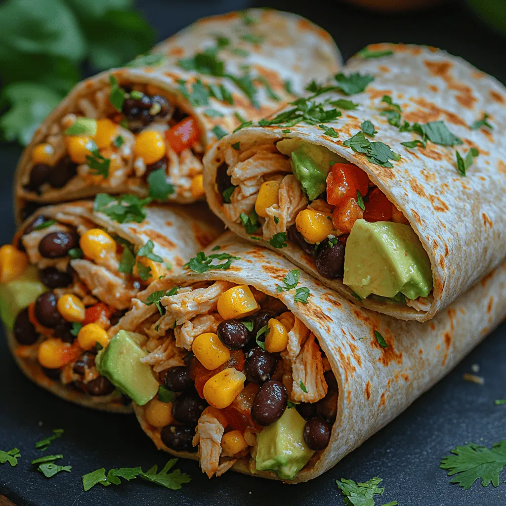 In the realm of quick and nutritious meals, Zesty Cold Southwest Chicken Salad Wraps stand out as a vibrant and flavorful option. Perfect for lunch on the go or a light dinner, this recipe combines tender shredded chicken with hearty black beans, sweet corn, fresh vegetables, and a zesty lime dressing. The wraps are not only visually appealing but also packed with protein and nutrients, making them an excellent choice for anyone looking to eat healthily without sacrificing taste.