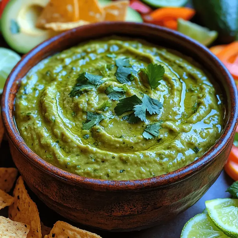 In the world of appetizers, dips hold a special place; they are versatile, easy to prepare, and perfect for sharing. Among the myriad of options, the Creamy Avocado Lime Ranch Dip stands out as a tantalizing blend of creamy avocados and zesty lime, enriched by the savory notes of ranch seasoning. This dip is not only a crowd-pleaser but also a healthy choice, making it ideal for gatherings, game day, or simply a casual snack at home.