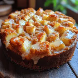 If you’re searching for a comforting dessert that beautifully combines the flavors of sweet apples and warm cinnamon, look no further than the Delightful Apple Cinnamon Crumb Cake. This cake is not just a treat for the taste buds; it’s a dish that evokes memories of cozy family gatherings, autumn afternoons, and the comforting aromas of freshly baked goods wafting through the kitchen. The crumbly topping, combined with a moist apple-infused cake, makes it a delightful addition to your dessert repertoire.