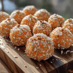 In recent years, the demand for healthy snack alternatives has surged as more people seek ways to maintain their energy levels without resorting to processed foods laden with sugars and unhealthy fats. Energy bites have emerged as a popular choice for those looking to satisfy their cravings while nourishing their bodies. These bite-sized snacks are not only convenient to grab on the go but also customizable, allowing for a range of flavors and health benefits. Among the myriad of recipes available, Sweet Carrot Cake Energy Bites stand out for their delightful taste and impressive nutritional profile.