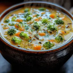 To fully appreciate the nuances of Creamy Broccoli Wild Rice Soup, it’s essential to delve into its key ingredients. Each component plays a vital role in contributing to the overall flavor, texture, and health benefits of this dish.