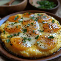 Peppery Garlic Parmesan Polenta is not just a dish; it’s a cozy embrace on a plate. This creamy, flavorful polenta serves as a versatile canvas for a variety of toppings or can be enjoyed on its own. Originating from Italy, polenta has been a staple in many Italian households for centuries, celebrated for its simplicity and the warmth it brings to meals. The combination of garlic, pepper, and rich Parmesan cheese elevates this dish, making it a delightful addition to any dinner table.