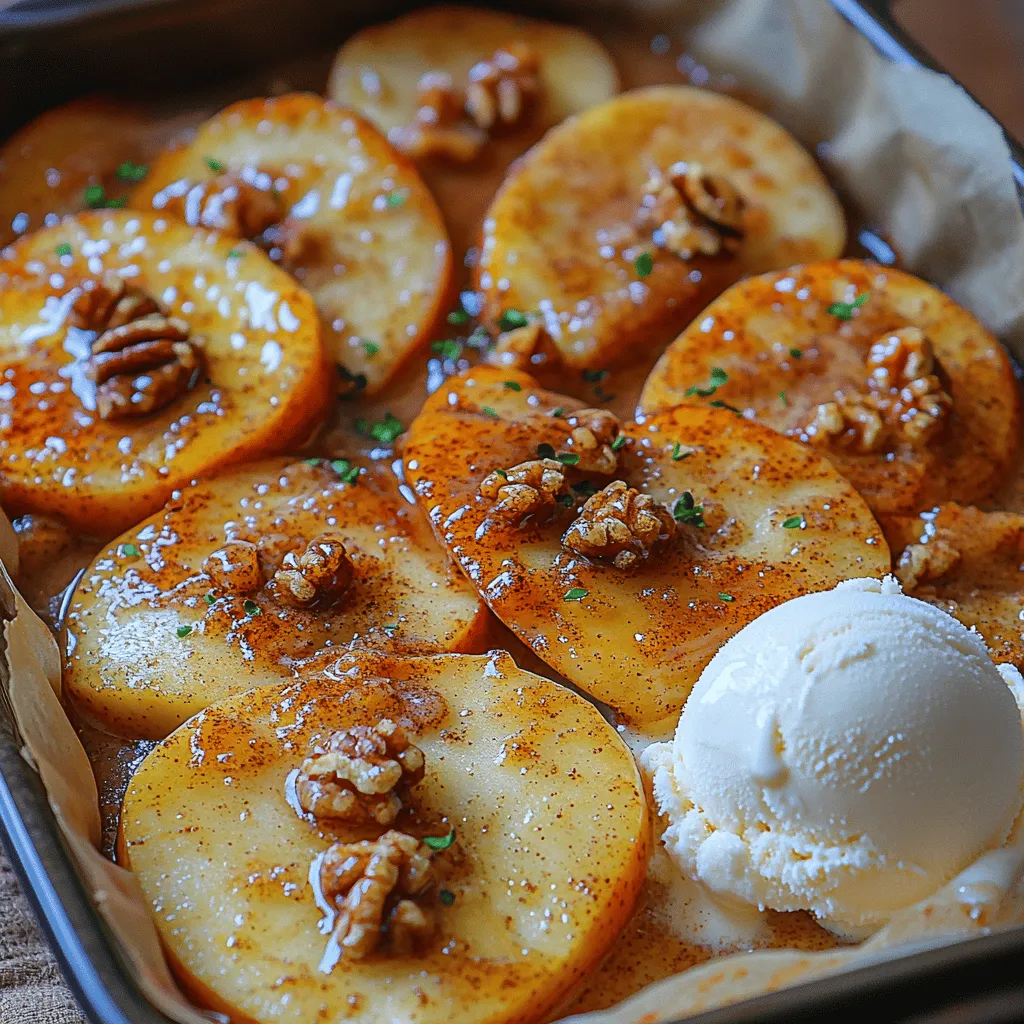 There's something inherently comforting about the warm, sweet aroma of baked apples wafting through your home. The simple act of slicing apples, sprinkling them with cinnamon, and popping them in the oven can transport you back to childhood memories of cozy afternoons spent in the kitchen. Sweet Cinnamon Baked Apple Slices are not just a treat for the senses; they are a versatile dessert that can also serve as a delightful snack or a wholesome breakfast option. Whether enjoyed on their own, topped with yogurt, or served alongside pancakes, these baked apple slices promise to bring warmth and nostalgia to any meal.