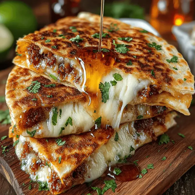 Quesadillas are beloved across the globe for their versatility and ease of preparation. Traditionally a staple in Mexican cuisine, these delightful dishes can be filled with a variety of ingredients, making them suitable for breakfast, lunch, dinner, or even as a snack. The simple combination of tortillas and cheese has evolved into countless variations, but one innovative recipe that stands out is the Apple Cheddar Quesadilla. This unique dish marries the sharpness of cheddar cheese with the sweet, crisp bite of apples, creating a flavor profile that is both unexpected and delicious.