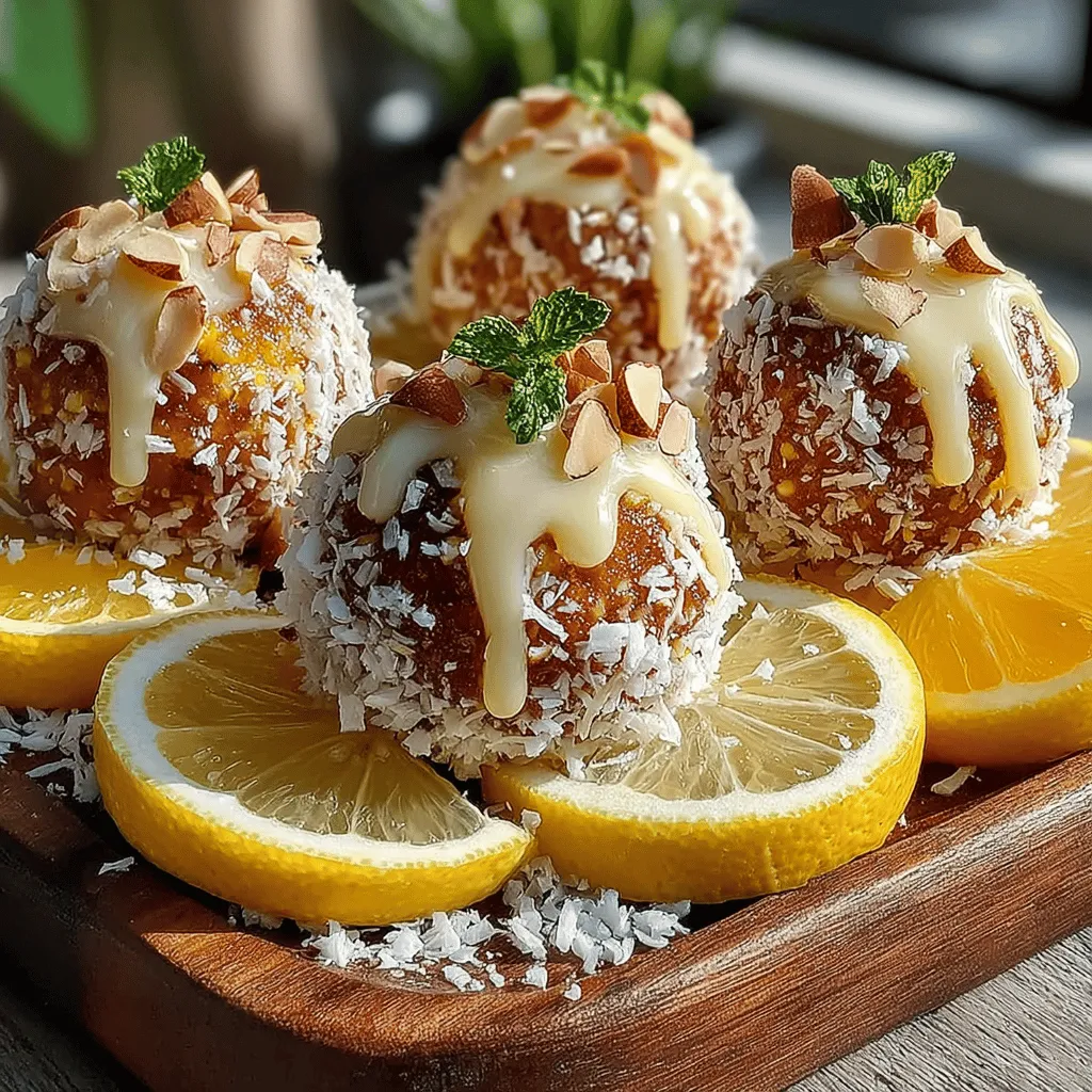 Creating the perfect Zesty Coconut Bliss Bites starts with the right technique when forming the balls. The ideal size for each bite is about one inch in diameter, which makes them easy to pop into your mouth without feeling overly indulgent. Here's how to achieve the perfect shape: