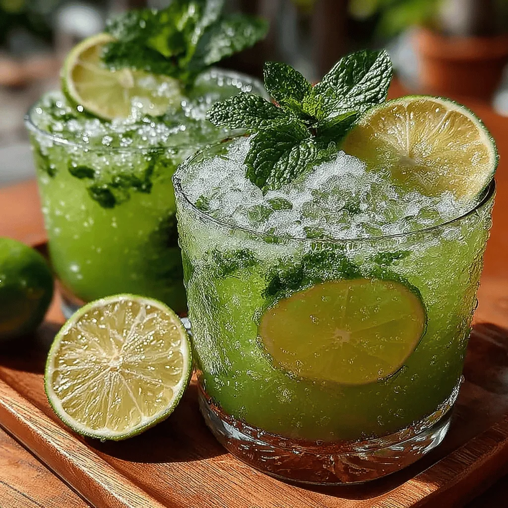 As the sun blazes and temperatures rise, nothing quenches your thirst quite like a refreshing slushie. Enter the Minty Limeade Bliss Slushie, an invigorating drink that perfectly encapsulates the essence of summer. This delightful concoction marries the zesty brightness of fresh lime juice with the invigorating aroma of mint, creating a beverage that is as refreshing as it is delicious. Whether you’re lounging by the pool, hosting a backyard barbecue, or simply looking for a delightful way to cool off, this slushie is guaranteed to elevate your summer experience.