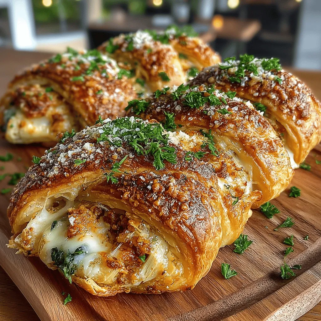 Spinach & Artichoke Chicken Twists are a culinary creation that brings together an irresistible combination of flavors and textures. The rich, creamy filling of spinach, artichokes, and tender chicken is enveloped in a flaky, golden puff pastry, creating a dish that is as pleasing to the eye as it is to the palate. Whether you're preparing for a lively gathering, looking for a unique appetizer, or simply wanting to treat your family to a comforting meal, these twists are a fantastic choice. They are versatile enough to be served as finger food at parties or as a delightful addition to a cozy family dinner. In this article, we will delve into the preparation, cooking techniques, and variations of these delicious twists, ensuring you are well-equipped to create this appetizing dish.