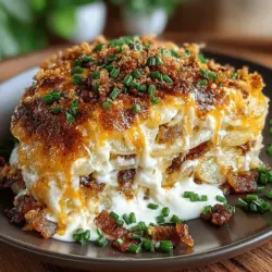 When it comes to comfort food, few dishes can compete with the warm, hearty appeal of a cheesy bacon potato casserole. This indulgent dish combines tender potatoes, crispy bacon, and rich cheese into a delightful medley that tantalizes the taste buds. Whether served at a family gathering, potluck, or simply as a weeknight dinner, cheesy bacon potato casserole never fails to impress. Its creamy texture and savory flavors make it a consistent crowd-pleaser, bringing smiles to the faces of both kids and adults alike.