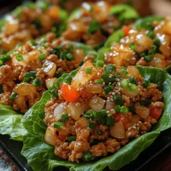 In the quest for healthy and delicious meals, Luscious Low-Carb Chicken Lettuce Wraps emerge as an exceptional option that combines nutrition with flavor. As more people turn toward healthier eating habits, the appeal of low-carb diets has skyrocketed, making dishes like chicken lettuce wraps increasingly popular. These wraps are not only low in carbohydrates but also offer a wealth of flavor and nutritional benefits, making them an excellent choice for anyone looking to maintain a balanced diet without sacrificing taste. This article will guide you through the step-by-step process of creating these delightful wraps while also providing background on the health benefits, variations, and serving suggestions that will enhance your dining experience.