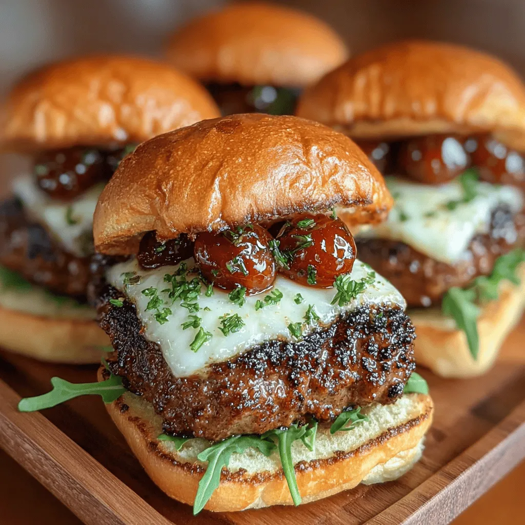 As culinary trends evolve, the art of crafting gourmet sliders has taken center stage in both home kitchens and restaurants alike. These mini sandwiches, traditionally filled with savory goodies, have transformed into a canvas for creativity and flavor innovation. Among the many interpretations of sliders, Grilled Cherry Sliders stand out as a novel fusion of savory and sweet. This unique dish seamlessly blends the rich, umami profile of ground beef with the tart sweetness of grilled cherries, creating a delightful taste experience that is both refreshing and satisfying. Ideal for summer cookouts and casual gatherings, this recipe promises to impress your guests and elevate your grilling game.