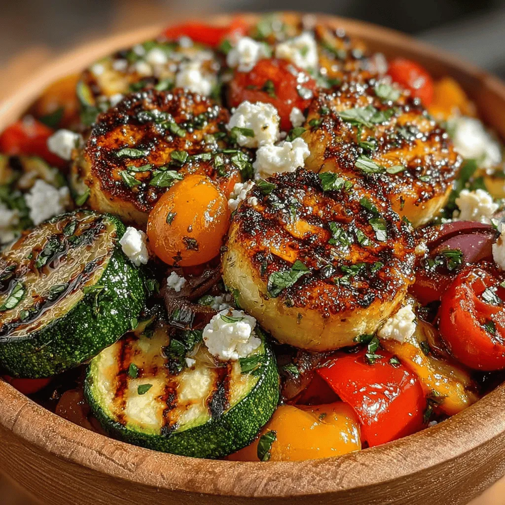 As the warm sun graces us with longer days and the air fills with the sound of sizzling grills, summer presents the perfect opportunity to explore the vibrant world of grilled salads. These dishes, celebrated for their fresh ingredients and smoky flavors, epitomize the essence of summertime dining. One standout recipe that embodies this spirit is the Fresh & Zesty Grilled Zucchini Salad. This salad not only showcases the season's best produce but also delivers a delightful punch of flavor and nourishment that is perfect for any summer gathering.