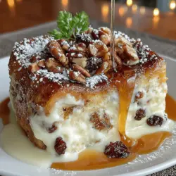 In the realm of desserts, few things can evoke nostalgia quite like bread pudding. This classic comfort food has been a beloved staple for generations, celebrated for its warm, custardy texture and ability to transform leftover bread into a velvety treat. However, as culinary creativity continues to flourish, innovative recipes have emerged, breathing new life into traditional favorites. One such delightful creation is the Cinnamon Roll Bread Pudding Delight—a delectable fusion that marries the rich, spiced flavors of cinnamon rolls with the comforting essence of bread pudding.