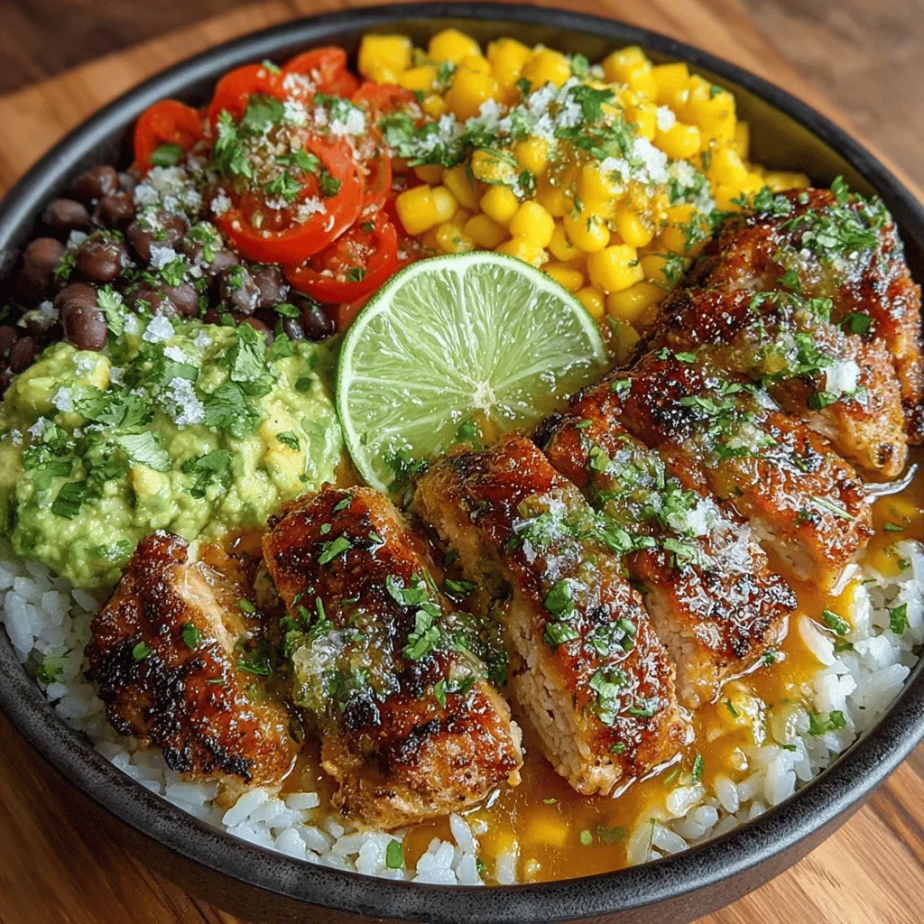 Imagine a dish that transports you to sun-soaked tropical islands with every bite—a colorful, flavorful experience filled with the essence of summer. The Tropical Mango Chicken Bowls offer just that, combining the sweet, succulent taste of ripe mango with savory, marinated chicken and an array of fresh vegetables. This recipe is not only a feast for the senses but also a nutritious option that caters to various dietary preferences, making it a perfect meal for any occasion, from casual family dinners to elegant gatherings.