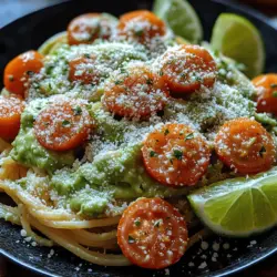In the world of culinary creativity, few dishes captivate the senses quite like Creamy Avocado Lime Pasta. This vibrant dish combines the creamy richness of ripe avocados with the zesty brightness of lime, creating a pasta experience that is as delicious as it is visually appealing. With its lush green hue and fresh flavors, this pasta recipe has gained popularity among health-conscious foodies and culinary enthusiasts alike.