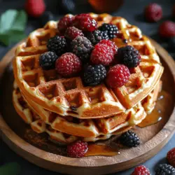 Preheating your waffle iron is a crucial step in achieving the perfect waffle. A properly preheated waffle iron not only helps in cooking the batter evenly but also contributes to that delicious crispiness we all crave. When the iron reaches the ideal temperature, the batter begins to cook immediately upon contact, leading to a golden-brown exterior and a fluffy interior.