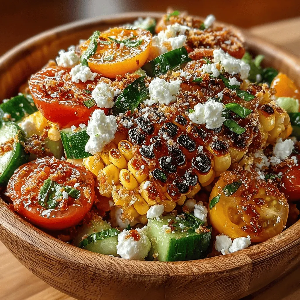 As summer approaches, the allure of fresh and vibrant dishes takes center stage in our kitchens. One recipe that embodies the essence of this season is the Grilled Corn Salad with Feta and Basil. This delightful dish not only showcases the best of summer produce but also offers a harmonious balance of flavors and textures that make it perfect for gatherings, picnics, or light meals.