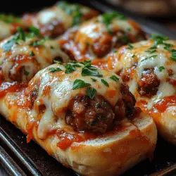 There’s something undeniably comforting about a hearty meatball sub, and when it comes to Melt-in-Your-Mouth Italian Meatball Subs, this dish takes comfort food to a whole new level. With its rich flavors, savory aromas, and satisfying textures, this recipe has become a beloved favorite among families and food enthusiasts alike. Whether it’s a chilly evening or a casual gathering with friends, the allure of a homemade meatball sub is hard to resist.