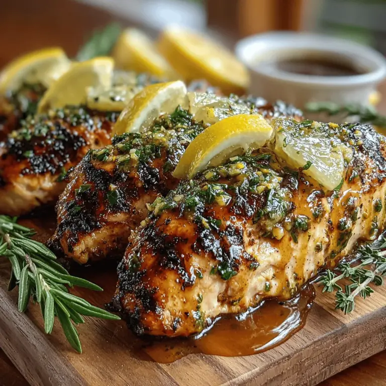 To create the perfect Zesty Lemon Herb Grilled Chicken Tenders, it is crucial to understand the role of each ingredient in the marinade and the overall dish. Let’s break down the core components: