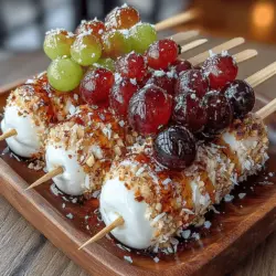 As the long, sun-soaked days of summer approach, the quest for refreshing treats becomes all the more important. There’s something undeniably delightful about biting into a chilled snack when the temperatures soar. Among the myriad of options available, frozen grape skewers stand out as a fun, healthy, and incredibly simple choice. These fruity delights not only satisfy your sweet tooth but also provide a nourishing boost, making them an ideal snack for all ages.