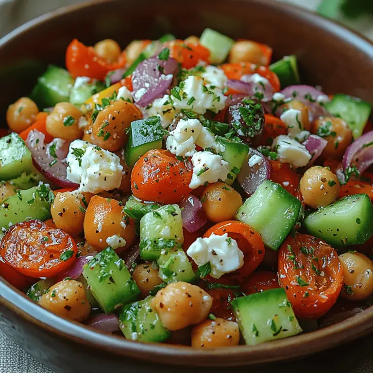 In recent years, healthy salads have surged in popularity, becoming a staple in many households and restaurants around the globe. With a growing awareness of the importance of nutrition and well-being, people are increasingly seeking out meals that are not only satisfying but also packed with vitamins and minerals. Among the myriad of salad options available, the Crunchy Chickpea Greek Salad stands out as a particularly nutritious and flavorful choice. This delightful dish combines the earthiness of chickpeas with the freshness of vegetables, creating a vibrant salad that is both hearty and refreshing.