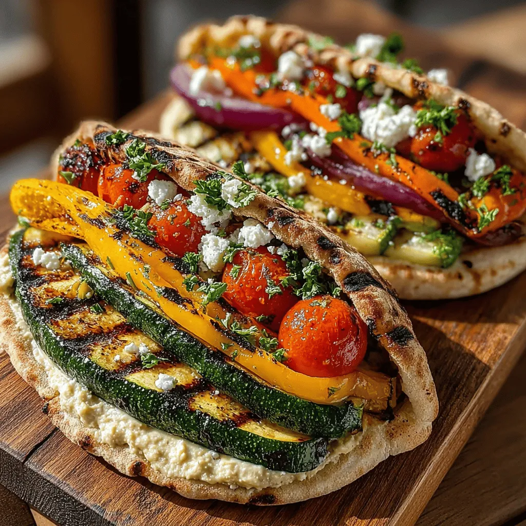 In the realm of plant-based meals, few dishes are as satisfying and versatile as Grilled Veggie & Hummus Pitas. This delightful recipe not only tantalizes the taste buds but also embodies a healthy and nutritious lifestyle. Packed with vibrant grilled vegetables, creamy hummus, and wrapped in soft whole wheat pitas, this dish is a celebration of flavors and textures that can easily become a staple in your kitchen.