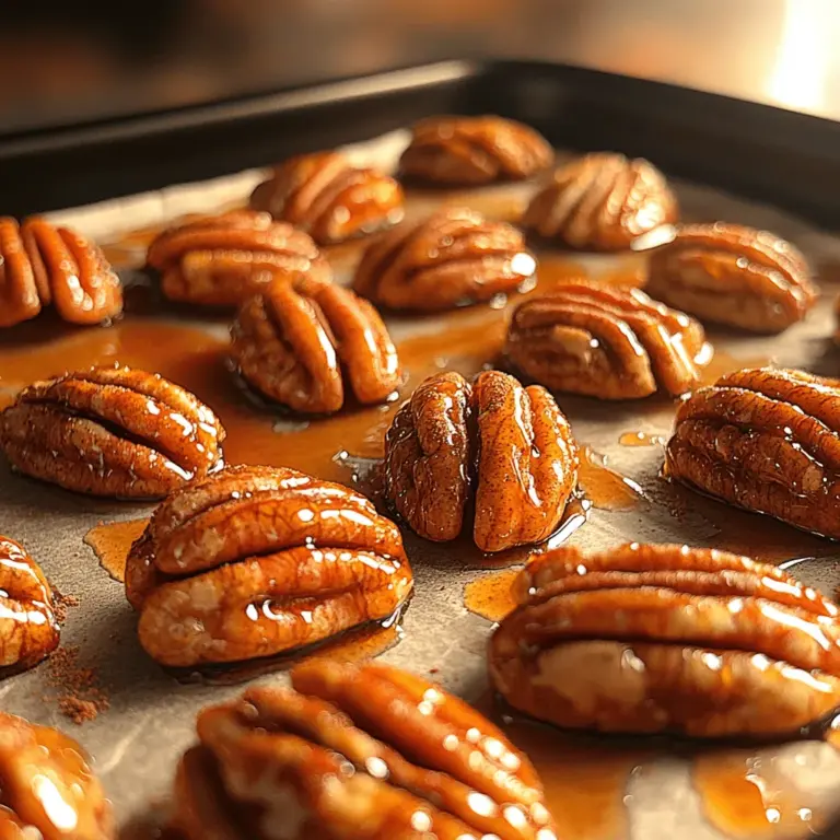 When it comes to satisfying your sweet tooth while also indulging in a nutritious snack, Crunchy Maple Glazed Pecan Clusters stand out as a delightful option. This recipe combines the rich, buttery flavor of pecans with the natural sweetness of pure maple syrup, creating a treat that is both crunchy and satisfying. Whether you enjoy them as a quick snack, a topping for your morning yogurt, or a delightful addition to your dessert table, these clusters are sure to please.