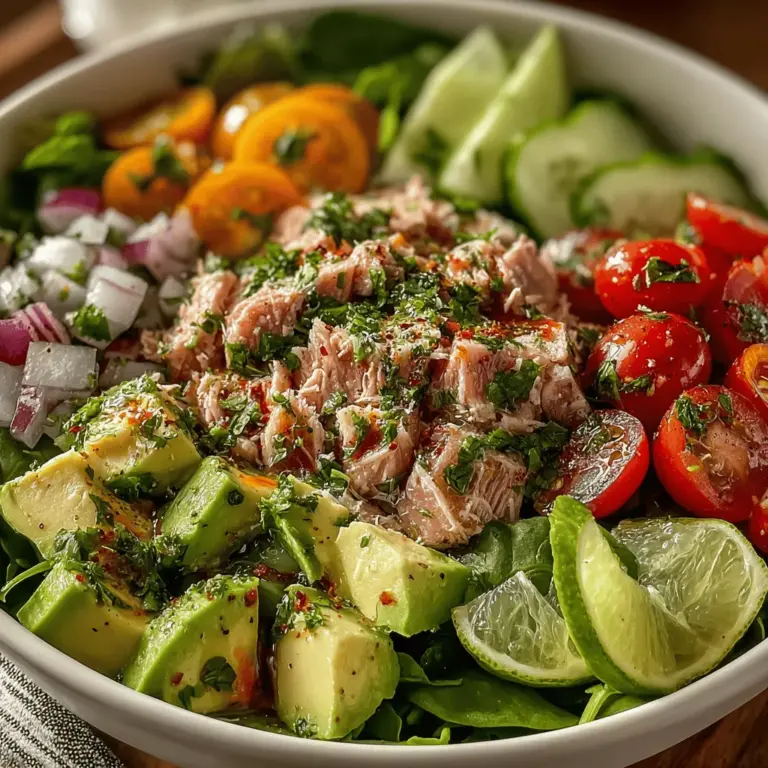 In recent years, healthy salad recipes have surged in popularity, becoming a staple in many households. Not only do they provide a refreshing and delicious meal option, but they also offer an array of nutritional benefits that align perfectly with a balanced diet. One standout among these vibrant dishes is the Zesty Lime & Tuna Salad Bowl. This recipe combines fresh ingredients, lively flavors, and a satisfying crunch, making it an ideal choice for lunch or dinner.