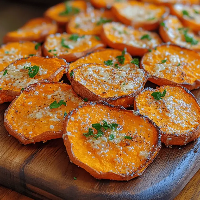 Sweet potato chips are one of the most delightful and nutritious snacks you can enjoy. With their vibrant color, crispy texture, and natural sweetness, they have become increasingly popular among health-conscious eaters and snack lovers alike. This recipe for Crispy Parmesan Sweet Potato Chips combines the rich flavors of Parmesan cheese with the natural sweetness of sweet potatoes, creating a satisfying snack that is both delicious and guilt-free.