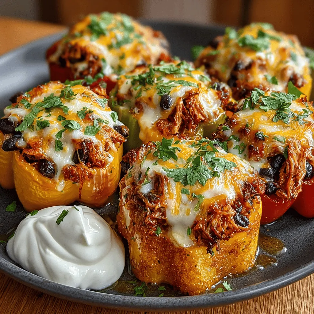 Discover the joy of bite-sized, flavorful snacks with our Mini Pepper Chicken Nacho Bites recipe. Perfect for game days, parties, or a cozy night in, these colorful and nutritious bites bring together the sweetness of mini bell peppers, the heartiness of shredded chicken, and the delightful melty goodness of cheese. The combination of textures and flavors in these nacho bites is sure to impress your family and friends, making them a go-to recipe for any occasion.