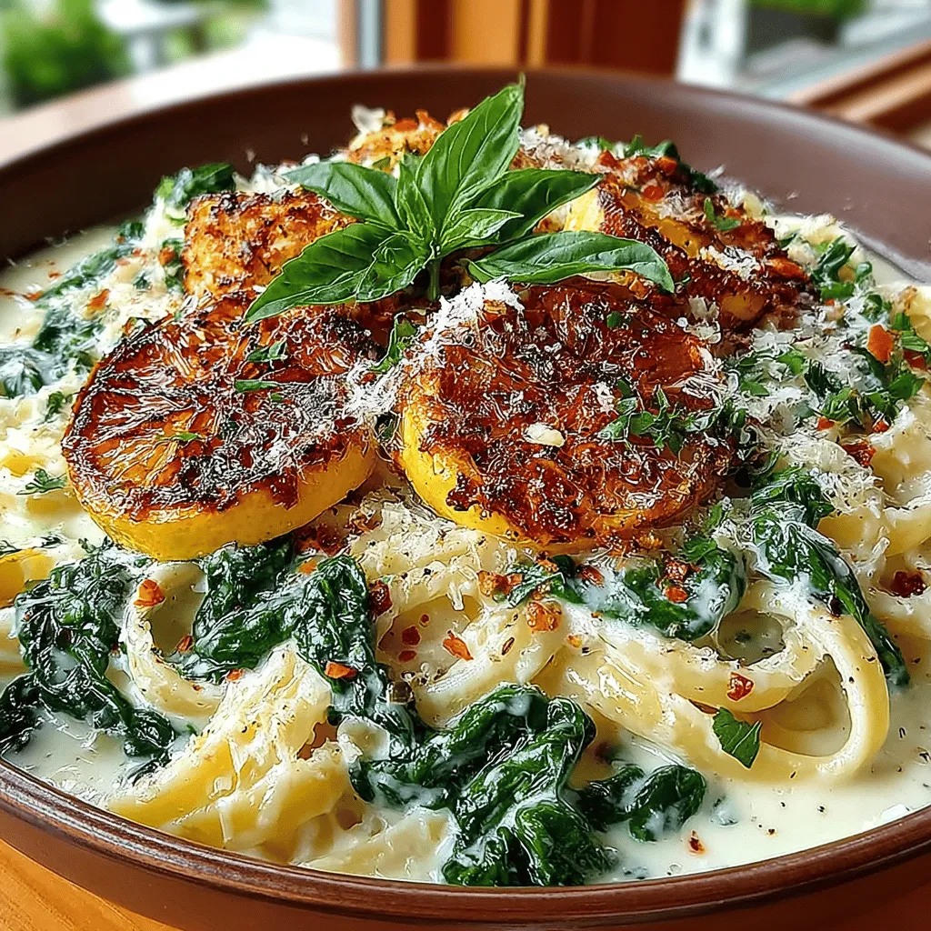 To elevate your Creamy Lemon Spinach Pasta Delight to new heights, achieving the perfect balance of flavors is crucial. Once you've tossed the pasta with the creamy spinach sauce, it’s time to season it to perfection.