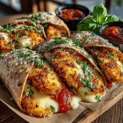 Mini Chicken Parm Pita Triangles Recipe