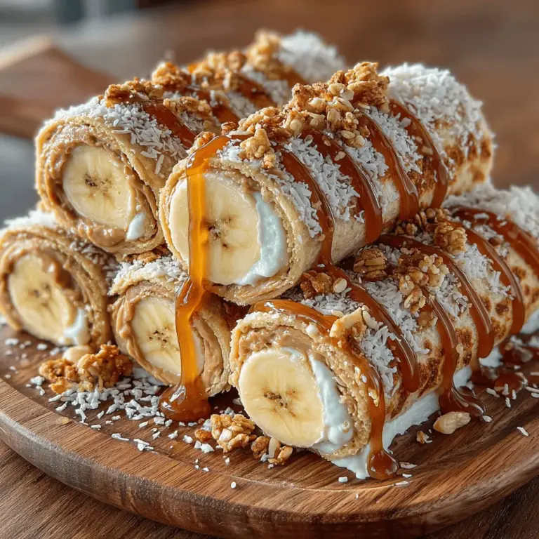 In today’s fast-paced world, finding quick and nutritious snacks is essential for maintaining energy levels and satisfying cravings. One delightful solution that has gained popularity among both children and adults is Peanut Butter Banana Sushi Rolls. This innovative recipe is not only a treat for the taste buds but also a powerhouse of nutrition. By combining the wholesome goodness of bananas, the creamy richness of peanut butter, and the satisfying crunch of granola or nuts all wrapped in a tortilla, these sushi rolls offer a unique twist on traditional sushi that is both fun to make and eat.