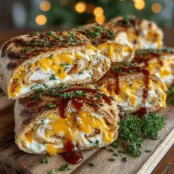 Grilling is a fantastic cooking method that not only enhances the flavors of the ingredients but also provides a delightful texture that is hard to achieve through other cooking methods. When it comes to the Cheesy Turkey Delight Roll-Up Melts, grilling is essential to elevating this dish to new heights. The process allows the cheese to melt beautifully while giving the turkey and vegetables a charred, smoky flavor that is simply irresistible.