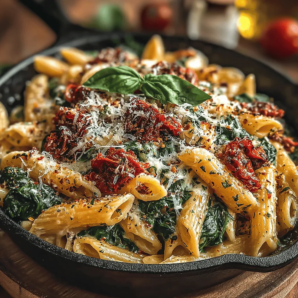 When it comes to quick, flavorful meals that can satisfy the whole family, few dishes can compare to creamy tomato spinach skillet pasta. This dish is not only a feast for the eyes with its vibrant colors but also a delightful combination of flavors and textures that make it an instant favorite. Imagine perfectly cooked pasta enveloped in a rich, velvety sauce, complemented by the fresh taste of spinach and the tangy sweetness of tomatoes. Whether you’re a busy professional, a parent juggling multiple tasks, or simply someone who loves good food, this recipe offers a comforting escape from your day-to-day routine.
