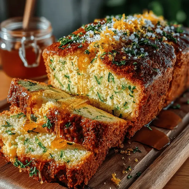 Zucchini has become a beloved ingredient in the world of baking, celebrated not only for its versatility but also for its ability to enhance dishes with moisture and a tender texture. This summer squash, often underappreciated in savory dishes, transforms beautifully when incorporated into sweet recipes. Among the many delightful options, the Zesty Lemon Zucchini Delight stands out as a refreshing and healthy choice. This unique loaf marries the subtle earthiness of zucchini with the bright, invigorating flavors of lemon, creating a dessert that is both satisfying and nourishing.