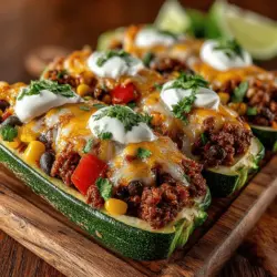Zucchini has emerged as a beloved ingredient in kitchens around the globe, celebrated for its versatility and adaptability. From salads to stir-fries, this green squash can enhance a variety of dishes, but one of the most innovative uses is the creation of zucchini boats. Mini Taco Zucchini Boats offer a delightful twist on traditional tacos, providing a healthy alternative that doesn't compromise on flavor.