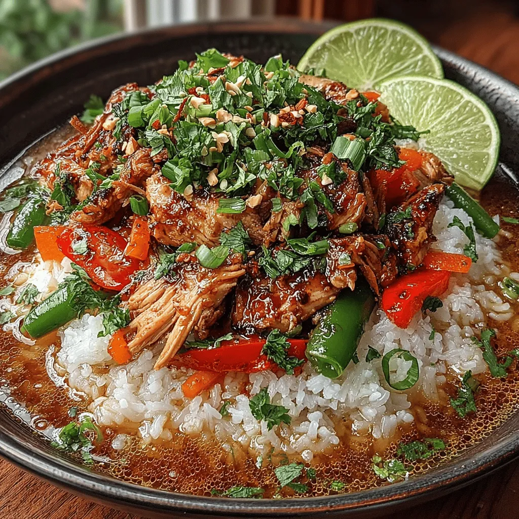 Thai cuisine is celebrated worldwide for its vibrant flavors, aromatic herbs, and unique balance of tastes that create a gastronomic experience unlike any other. Among the plethora of Thai dishes, the Fiery Thai Chicken Rice Bowl stands out as a favorite for those who crave a meal that tantalizes the taste buds with its spicy notes, savory undertones, and satisfying textures. This dish not only embodies the essence of Thai cooking but also serves as a perfect weeknight dinner option that is both fiery and fulfilling.