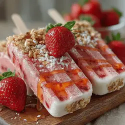 To create the best Berry Bliss Frozen Strawberry Yogurt Pops, understanding the ingredients is crucial. Each component contributes to the overall flavor, texture, and nutritional value of the finished product. Let’s take a closer look at the star ingredients that make these treats not only delicious but also nourishing.