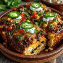Breakfast is often hailed as the most important meal of the day, and for good reason. It sets the tone for your morning, energizes you for the tasks ahead, and can even serve as a delightful culinary experience. If you’re looking to spice up your breakfast routine, the Fiery Egg & Chili Breakfast Casserole is an ideal choice. This dish combines bold flavors, nutritional benefits, and a hearty, satisfying texture that will leave you feeling fueled and ready to conquer the day.