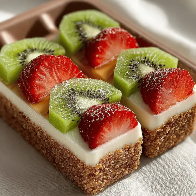 In a world where healthy snacking can often feel like a chore, the recipe for Refreshing Strawberry Kiwi Yogurt Bites emerges as a delightful alternative that satisfies both taste buds and nutritional needs. This simple yet tantalizing treat combines the vibrant flavors of fresh strawberries and kiwis, providing a refreshing burst that can elevate any snack time or dessert occasion. Whether you are seeking a quick after-school snack for the kids or a light dessert to impress guests, these yogurt bites deliver on all fronts: they are easy to make, visually appealing, and bursting with health benefits.