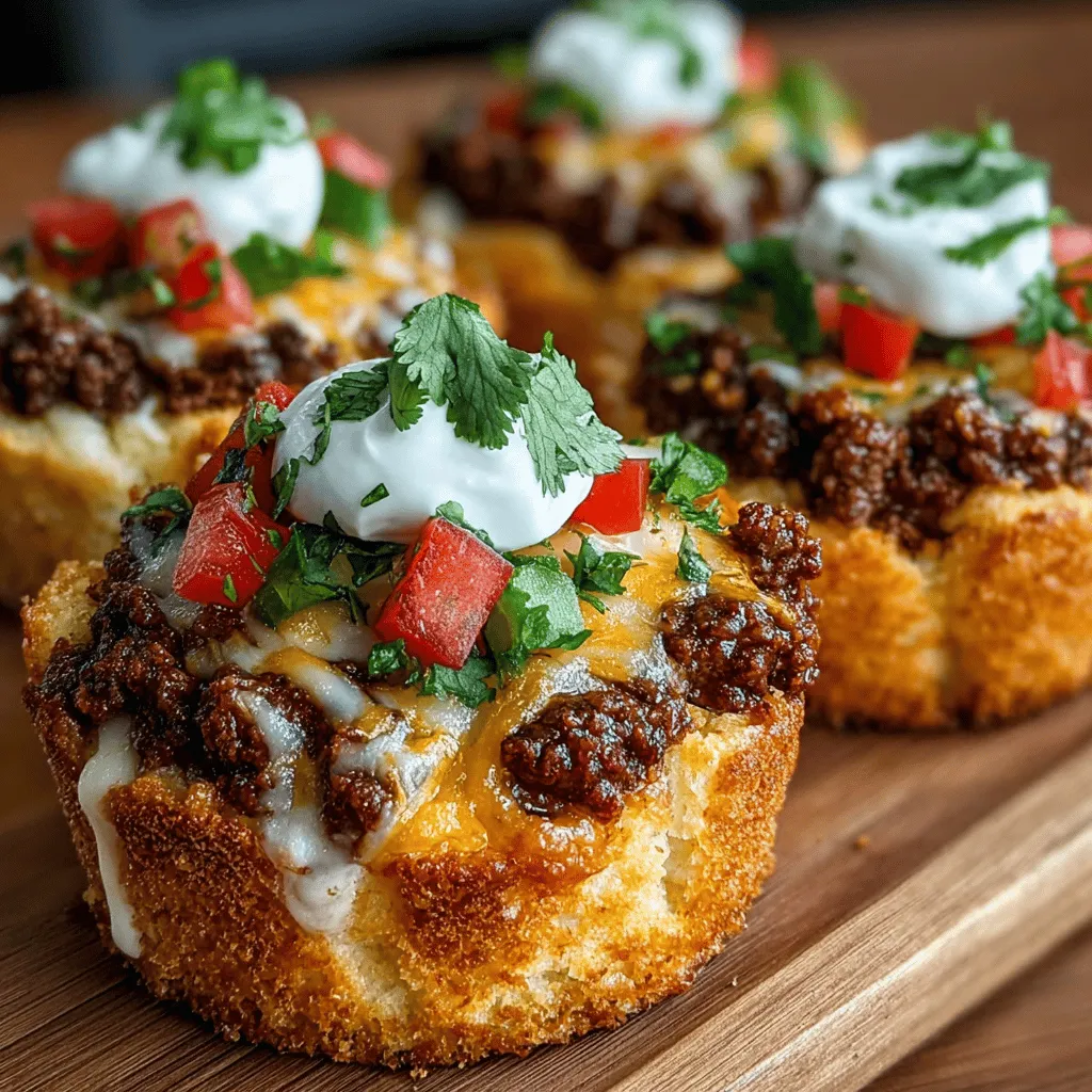 If you're looking for a delightful twist on two beloved dishes—lasagna and tacos—then Mini Taco Lasagna Biscuit Cups are the perfect solution. This innovative recipe combines the rich, comforting layers of traditional lasagna with the zesty, vibrant flavors of tacos, all served in adorable, bite-sized portions. These little cups are not only visually appealing but also highly versatile, making them an ideal choice for gatherings, parties, or even a quick weeknight dinner.