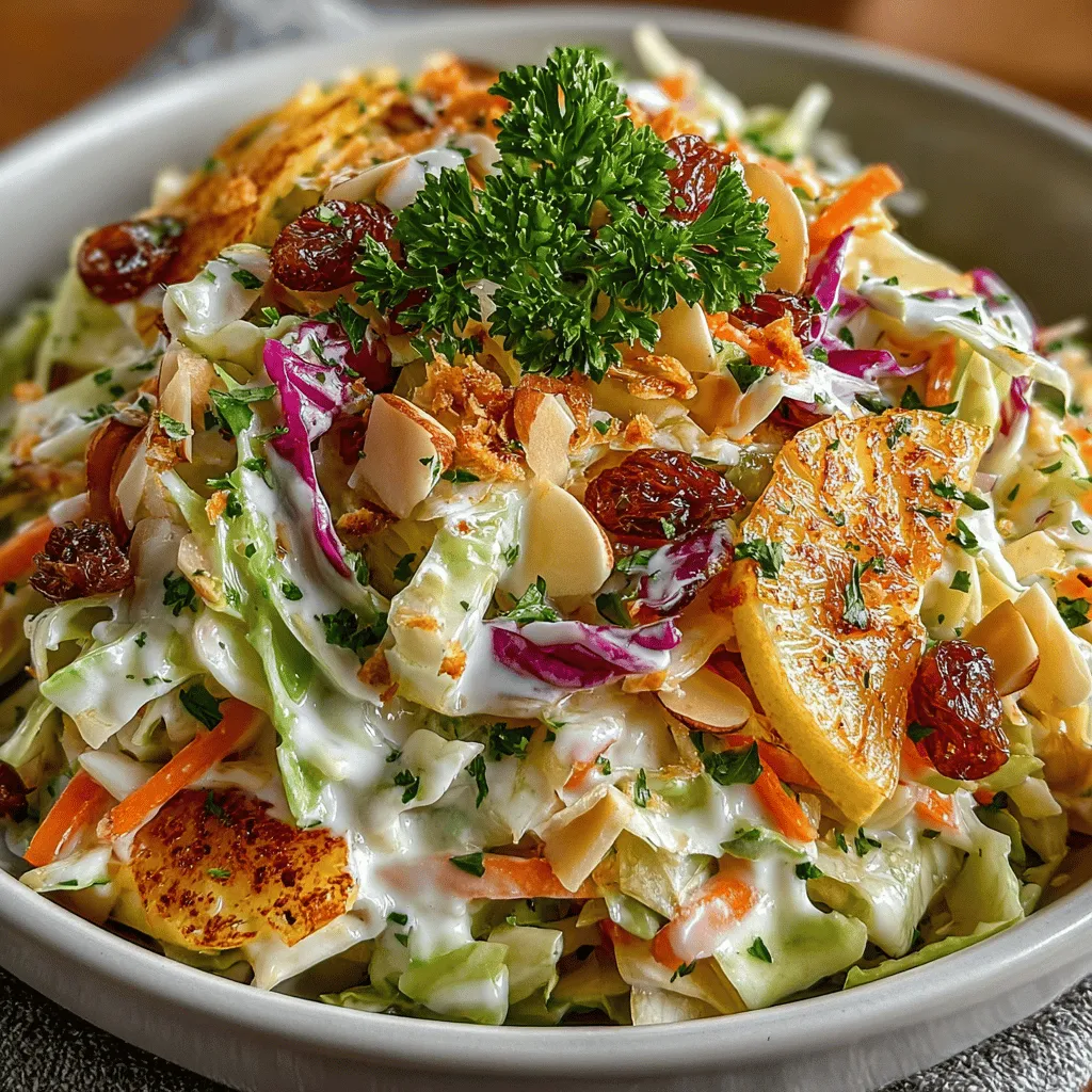 Coleslaw is universally recognized as a staple side dish, gracing the tables of picnics, barbecues, and family gatherings for generations. This beloved salad, traditionally made with shredded cabbage and a creamy dressing, offers a satisfying crunch and a refreshing flavor profile. However, as culinary trends evolve and health considerations come to the forefront, many are seeking vibrant alternatives that not only tantalize the taste buds but also pack a nutritional punch. Enter the Crunchy Apple Coleslaw Salad—a delightful twist on the classic that is as colorful as it is nutritious.