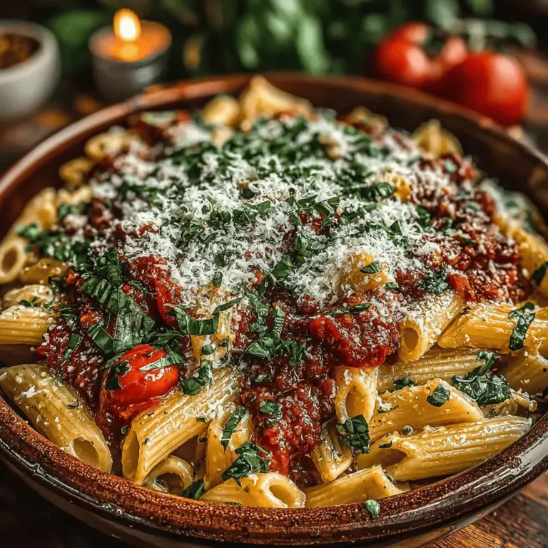 If you're searching for a comforting dish that warms the soul and nourishes the body, look no further than Slow-Cooked Tomato Basil Pasta. This simple yet delicious recipe combines the richness of tomatoes with the aromatic freshness of basil, creating a harmonious blend that is bound to delight your taste buds. Ideal for busy weeknights or leisurely weekends, this dish offers a delightful escape into the heart of Italian cuisine.