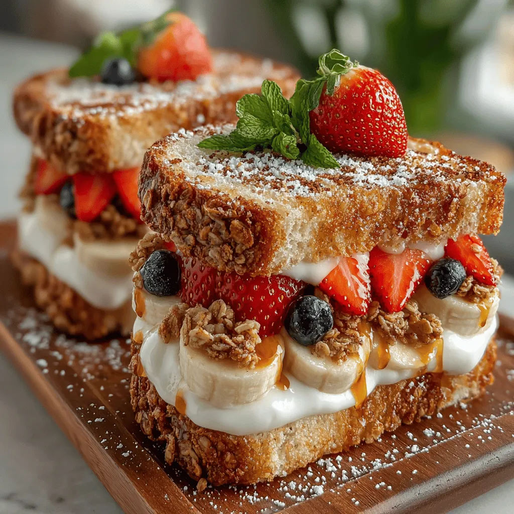 As the weather warms up and cravings for sweet treats emerge, the search for a nutritious yet delicious snack becomes essential. Enter the Frozen Banana Berry Crunch Sandwiches – a delightful creation that combines the natural sweetness of bananas, the tangy burst of mixed berries, and the creamy texture of Greek yogurt, all nestled between slices of whole-grain bread. This recipe not only satisfies a sweet tooth but also packs a nutritional punch, making it an ideal choice for families looking for healthy yet enjoyable snacks.