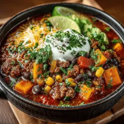 As the leaves turn golden and the air grows crisp, there’s nothing quite like a hearty bowl of chili to bring warmth and comfort to the table. Chili, a dish beloved in many cultures, embodies the essence of autumn with its rich flavors and satisfying texture. Among the myriad of chili recipes, “Autumn Bliss Chili” stands out as a seasonal favorite, celebrating the bounty of fall with its nutritious ingredients and vibrant flavors. This dish not only satisfies the palate but also nourishes the body, making it a perfect addition to your autumn meal rotation.