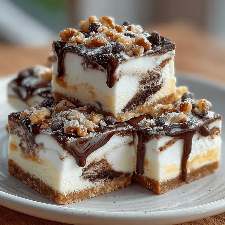Frozen treats are a delightful way to enjoy a sweet indulgence, especially during warm months. As the temperature rises, so does the craving for something cool and refreshing. For coffee lovers and dessert aficionados alike, our Frozen Yogurt Mocha Swirl Slices offer a unique combination of creamy yogurt, rich cocoa, and robust coffee flavors. This easy-to-make dessert is not only delicious but also provides a healthier alternative to traditional ice creams, making it a perfect choice for families or anyone looking to satisfy their sweet tooth without the guilt.