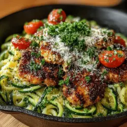 Garlic Butter Chicken Zucchini Pasta Recipe: Complete Guide