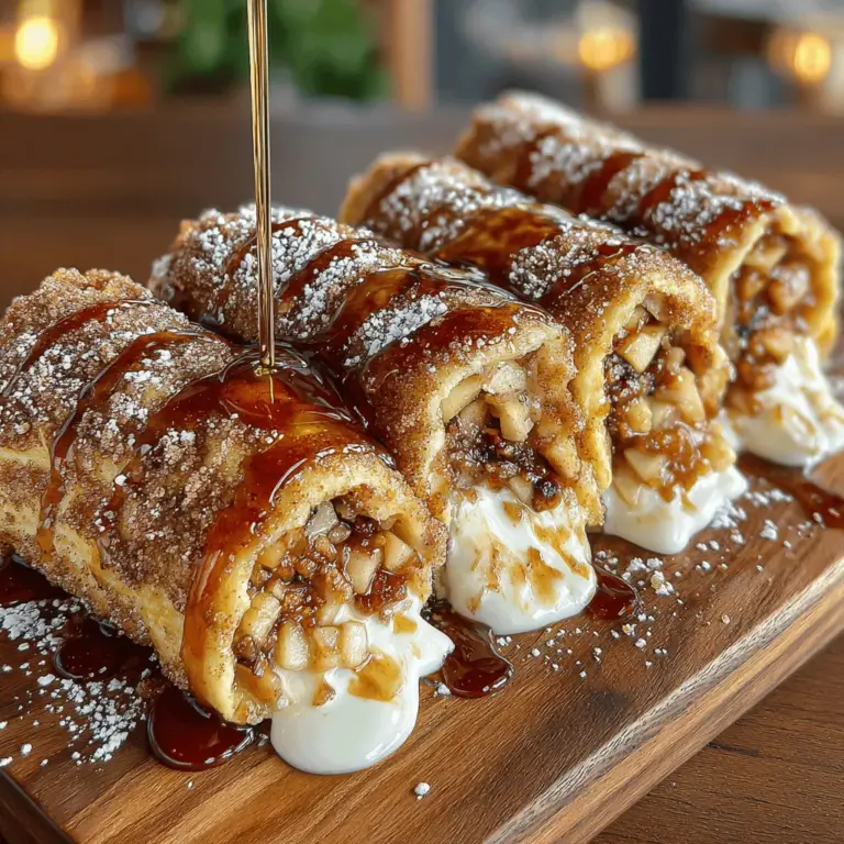 If you’re on the hunt for a breakfast or brunch option that combines nostalgia with innovation, look no further than Apple Pie French Toast Roll-Ups. This delightful dish merges the classic flavors of apple pie with the comforting texture of French toast, creating a mouthwatering experience that is both familiar and exciting. Perfect for lazy Sunday mornings or festive gatherings, these roll-ups are not only scrumptious but also incredibly easy to prepare, making them a go-to recipe for both busy weekdays and special occasions alike.